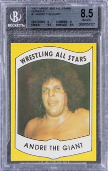 1982 Wrestling All-Stars Series A #1 Andre The Giant – BGS NM-MT+ 8.5